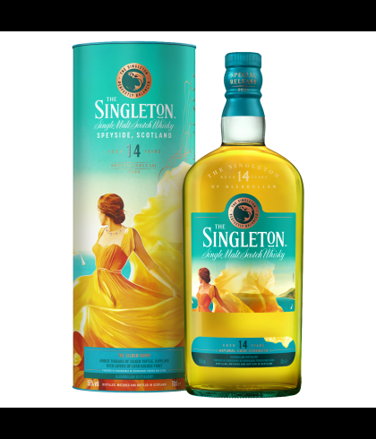 Fles Singleton Of Glendullan 14 Years The Silken Gown Special Releases, whisky, op voorraad bij slijterij t Bockje in Bathmen