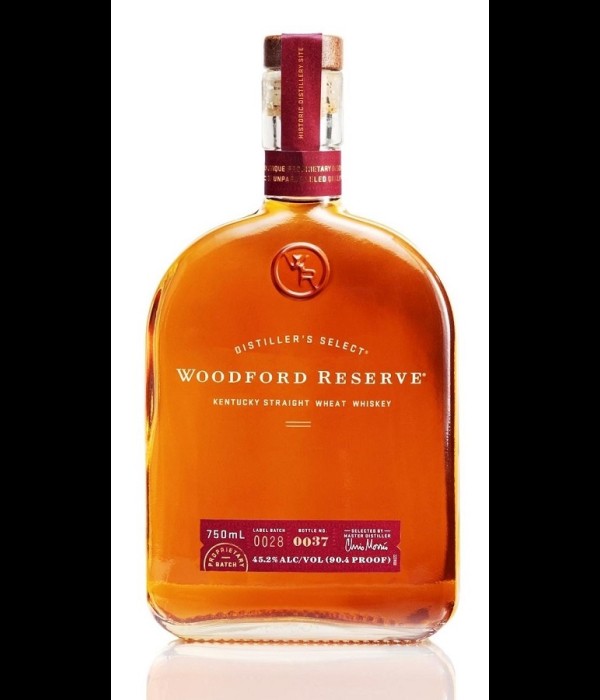 Woodford Reserve Kentucky Rye Straight Wheat Whisky bij t Bockje in Bathmen
