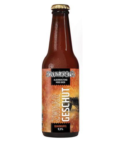 Bouteille de BROUWERSNOS zwaar geschut, bier van Brouwersnos