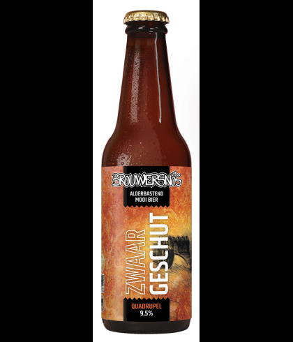 Bouteille de BROUWERSNOS zwaar geschut, bier van Brouwersnos
