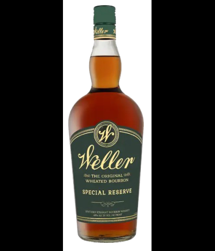 Fles W.L. Weller Special Reserve Wheated Bourbon, whisky, op voorraad bij slijterij t Bockje in Bathmen