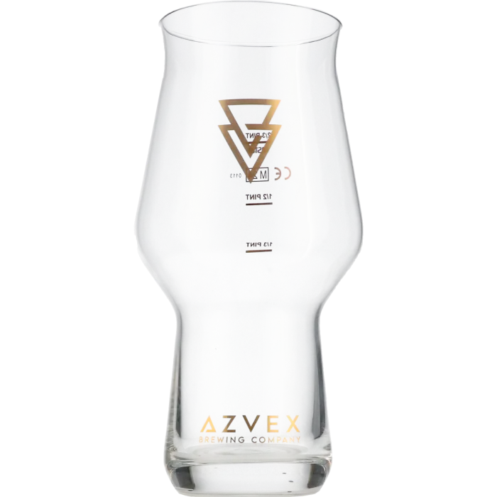 Fles Azvex CraftMaster Glass, bier, bij slijterij t Bockje in Bathmen