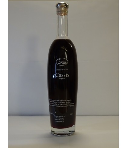 Zuidam Cassis, op voorraad bij slijterij t Bockje in Bathmen