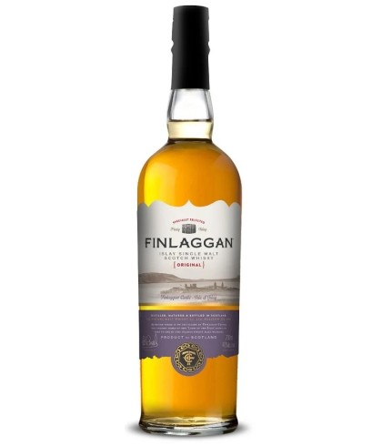 Fles Finlaggan Original, single malt whisky, op voorraad bij slijterij t Bockje in Bathmen