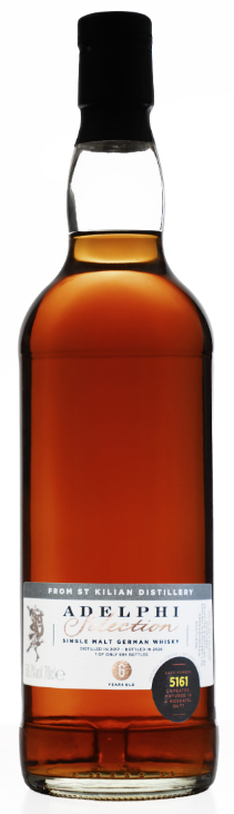 Fles Adelphi Selection ST Kilian 6Y, whisky, op voorraad bij slijterij t Bockje in Bathmen
