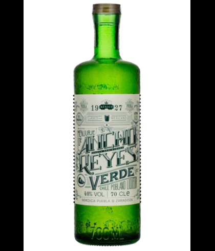 Likeur Menjurje De Ancho Reyes Chile Liqueur Verde van Menjurje, bij slijterij ’t Bockje in Bathmen