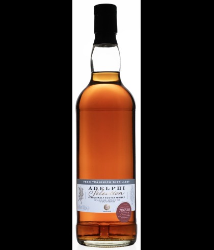 Fles Adelphi Selection Teaninich 2010 15 Years Old, Highland single malt whisky uit Alness, op voorraad bij slijterij t Bockje in Bathmen