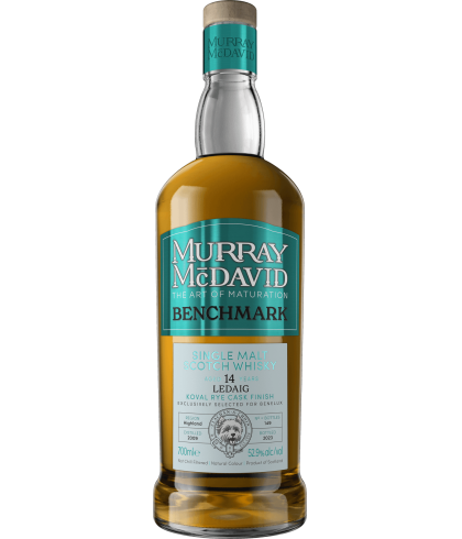 Fles geturfde single malt van het eiland Mull, op voorraad bij slijterij t Bockje in Bathmen