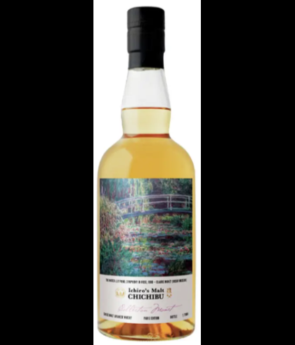 Botella de Chichibu Paris Edition 2026 Collection Monet - roze, whisky