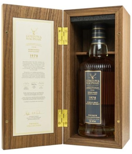 Fles Gordon & MacPhail Benrinnes 43Y 1978, single malt whisky, op voorraad bij slijterij t Bockje in Bathmen