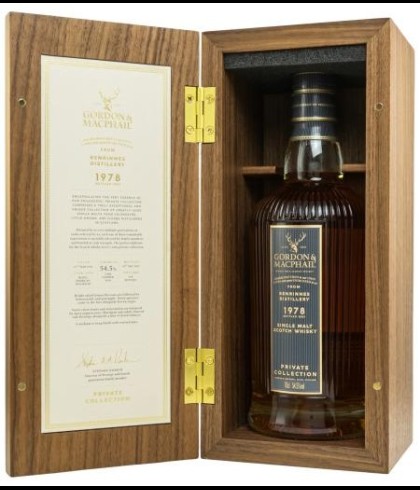 Fles Gordon & MacPhail Benrinnes 43Y 1978, single malt whisky, op voorraad bij slijterij t Bockje in Bathmen