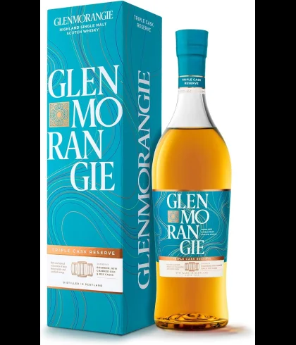 Fles Glenmorangie Triple Cask, single malt whisky, op voorraad bij slijterij t Bockje in Bathmen