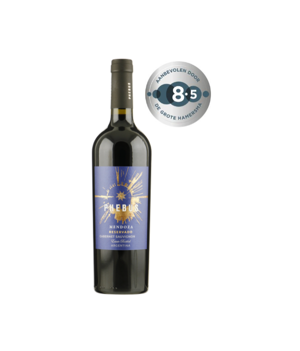 Phebus Mendoza Reservado Cabernet Sauvignon, wijn bij t Bockje in Bathmen