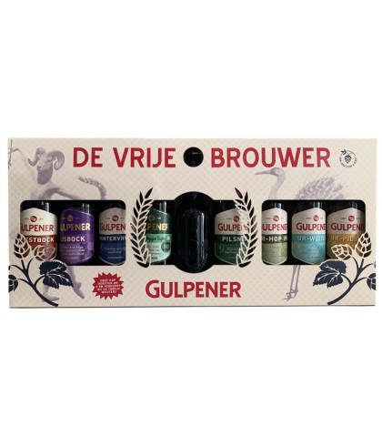 Geschenk Gulpener De Vrijheid Geschenkverpakking 9 fles van Gulpener, bij slijterij ’t Bockje in Bathmen