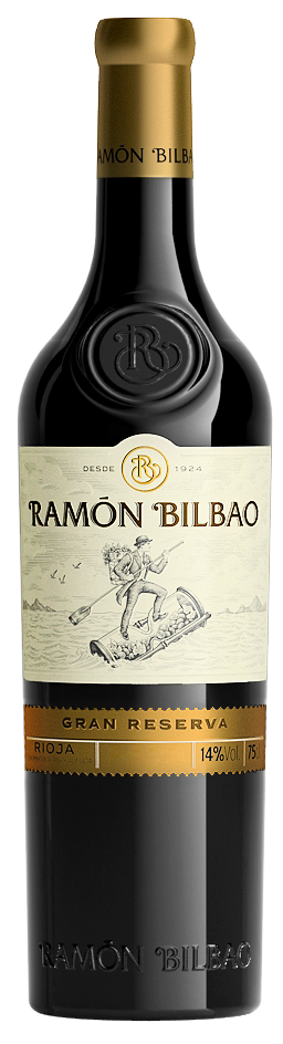 Fles Ramón Bilbao Rioja Gran Reserva, wijn, op voorraad bij slijterij ’t Bockje in Bathmen