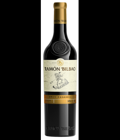 Fles Ramón Bilbao Rioja Gran Reserva, wijn op voorraad bij slijterij t Bockje in Bathmen