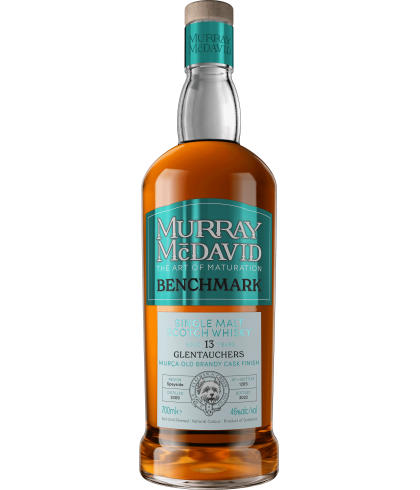 Fles Murray McDavid Benchmark Glentauchers 13Y 2009, single malt whisky, op voorraad bij slijterij t Bockje in Bathmen