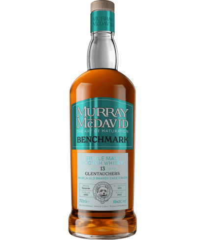 Fles Murray McDavid Benchmark Glentauchers 13Y 2009, single malt whisky, op voorraad bij slijterij t Bockje in Bathmen