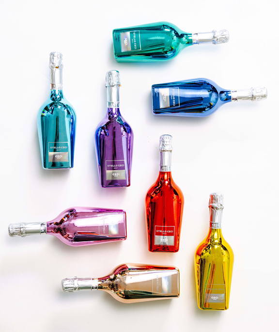 Fles Otello Ceci Spumante Brut, wijn, bij slijterij ’t Bockje in Bathmen