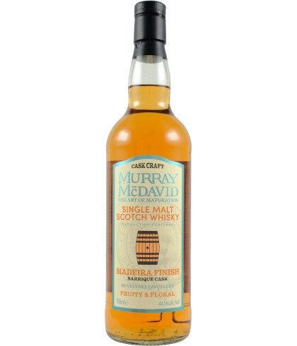 Fles Murray McDavid Cask Craft Benrinnes Madeira Finish, single malt whisky, op voorraad bij slijterij t Bockje in Bathmen