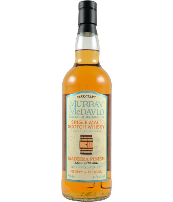 Murray McDavid Cask Craft Benrinnes Madeira Finish bij t Bockje in Bathmen