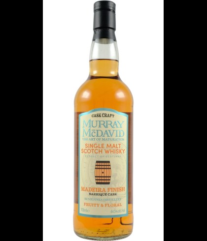 Fles Murray McDavid Cask Craft Benrinnes Madeira Finish, single malt whisky, op voorraad bij slijterij t Bockje in Bathmen