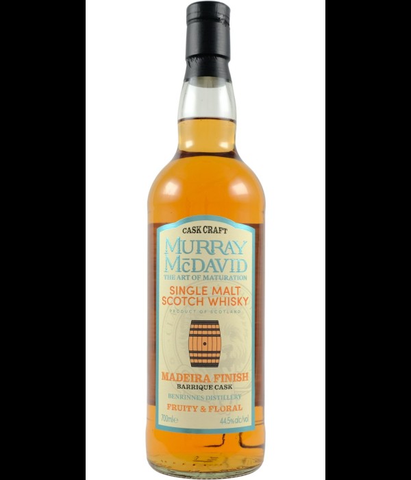 Murray McDavid Cask Craft Benrinnes Madeira Finish bij t Bockje in Bathmen