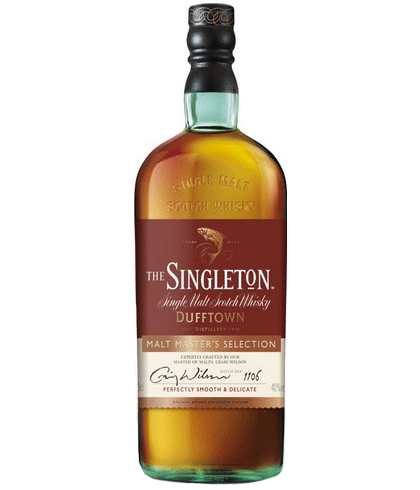 Fles Singleton of Dufftown Malt Master Selection, whisky, op voorraad bij slijterij t Bockje in Bathmen