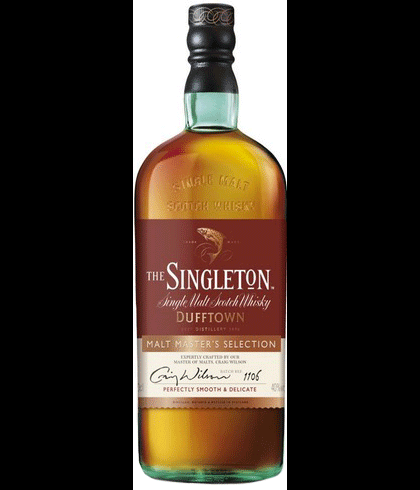 Fles Singleton of Dufftown Malt Master Selection, whisky, op voorraad bij slijterij t Bockje in Bathmen