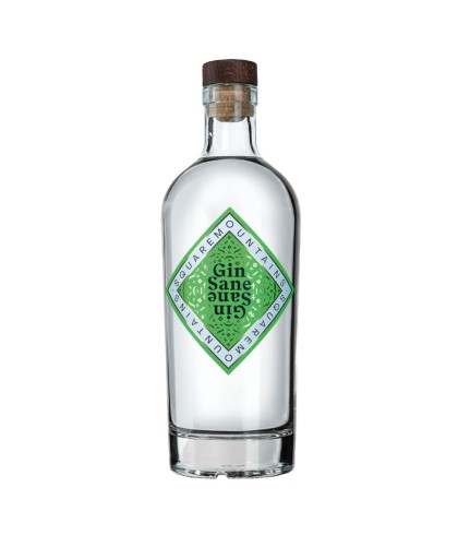 Fles Square Mountains, jenever, bij slijterij t Bockje in Bathmen