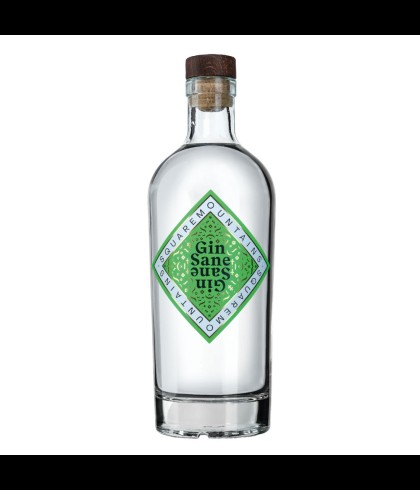 Fles Square Mountains, jenever, bij slijterij t Bockje in Bathmen