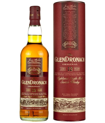 Fles GlenDronach 12 Years Old, whisky, op voorraad bij slijterij ’t Bockje in Bathmen