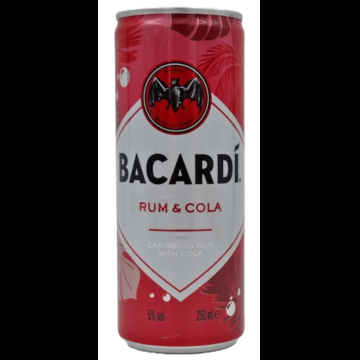 Bacardi Rum & Cola Blik