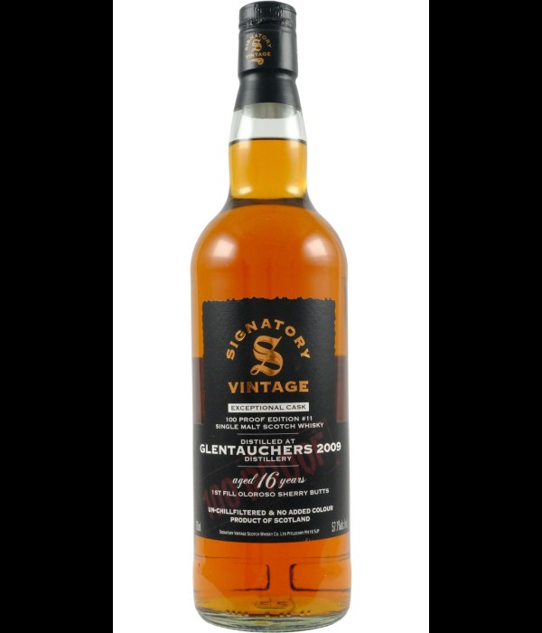 Signatory Vintage Glentauchers 100 Proof Edition #11 bij t Bockje in Bathmen