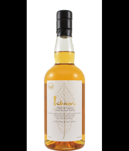 Fles Ichiro&rsquo;s Malt & Grain World Blended Whisky, single malt whisky, op voorraad bij slijterij t Bockje in Bathmen