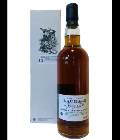 Fles Adelphi Laudale Batch #6 12 YO, single malt whisky, op voorraad bij slijterij t Bockje in Bathmen