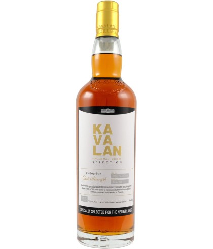 Fles Taiwanese single malt van Kavalan, op voorraad bij slijterij t Bockje in Bathmen