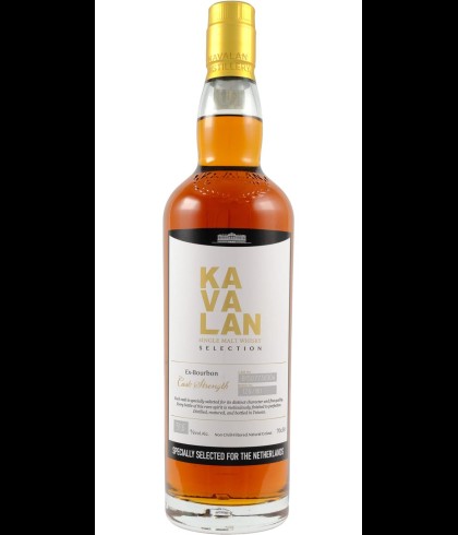 Fles Taiwanese single malt van Kavalan, op voorraad bij slijterij t Bockje in Bathmen