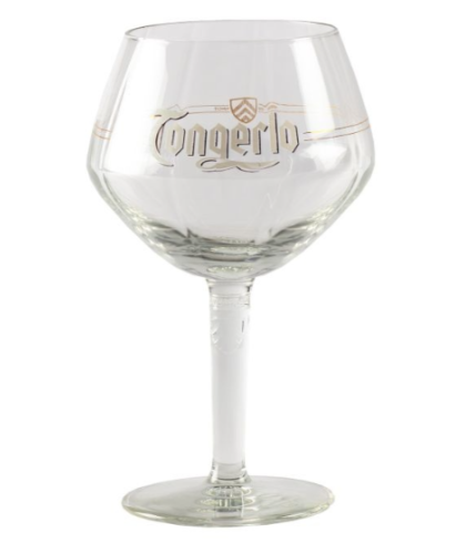 Glas TONGERLO bierokaal 33cl. van Tongerlo, bij slijterij ’t Bockje in Bathmen