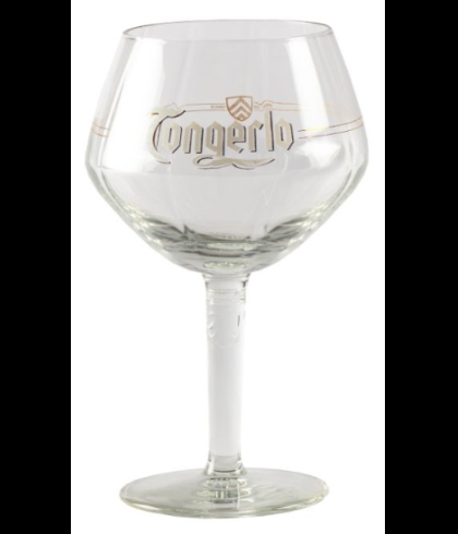 Glas TONGERLO bierokaal 33cl. van Tongerlo, bij slijterij ’t Bockje in Bathmen