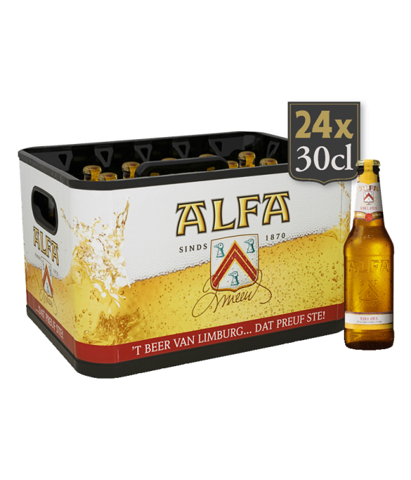 Alfa Edel Pils bij t Bockje in Bathmen