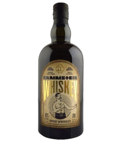 Fles Rammstein Irish Whiskey, whisky, op voorraad bij slijterij t Bockje in Bathmen