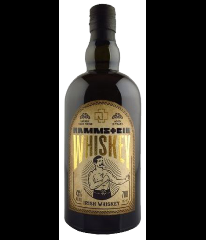 Fles Rammstein Irish Whiskey, whisky, op voorraad bij slijterij t Bockje in Bathmen