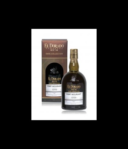 Fles El Dorado Port Mourant 1999, rum, op voorraad bij slijterij t Bockje in Bathmen