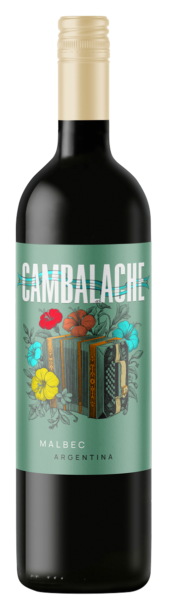 Fles Cambalache Malbec, wijn, op voorraad bij slijterij ’t Bockje in Bathmen