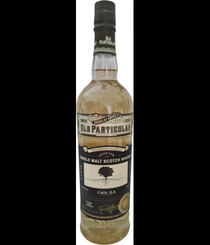 Fles Old Particular Caol Ila 8 Years Old, single malt whisky, op voorraad bij slijterij t Bockje in Bathmen