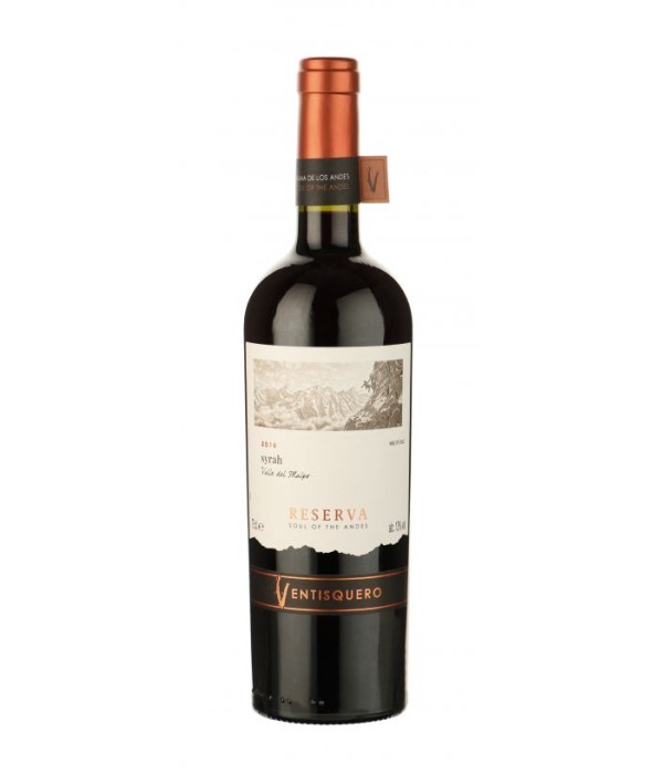 Ventisquero Reserva Syrah Valle Del Maipo, wijn bij t Bockje in Bathmen