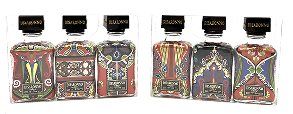 Likeur Disaronno Wears Etro Giftpack 3x5CL van Disaronno, bij slijterij ’t Bockje in Bathmen