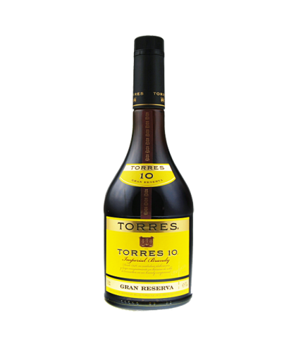 Torres Brandy 10 Years Old, op voorraad bij slijterij t Bockje in Bathmen