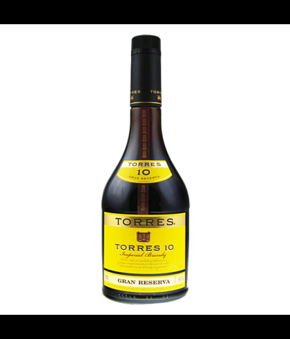 Torres Brandy 10 Years Old, op voorraad bij slijterij t Bockje in Bathmen